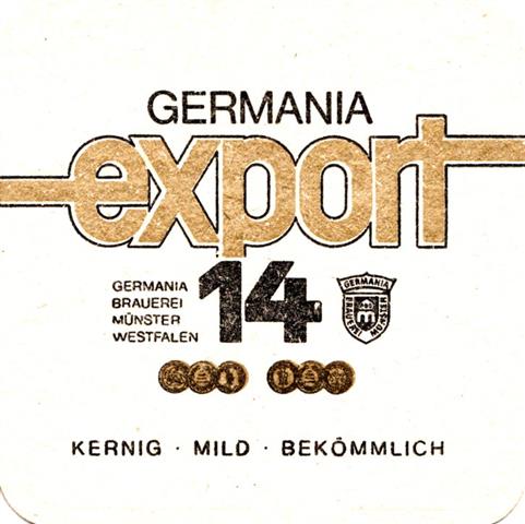 mnster ms-nw germania quad 3a (185-export 14-schwarzgold) 